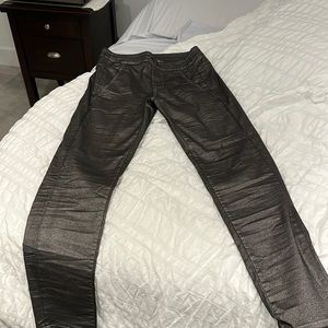 Alembika stretchy bronze dress pants